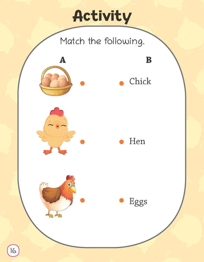 Oswaal Lil Legends Know Me Series for Kids | I am a Hen | Fascinating Farm Animal Book | Illustrated Picture Book | Age 2+ Years | Early Learning Fun | Paperback 