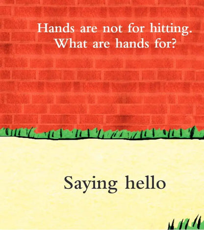 Hands Are Not for Hitting (Best Behaviour Series) — Gentle Board Book for Toddlers (Ages 1-4 yrs) | Builds Kindness & Safe Behaviour | by Free Spirit Publishing