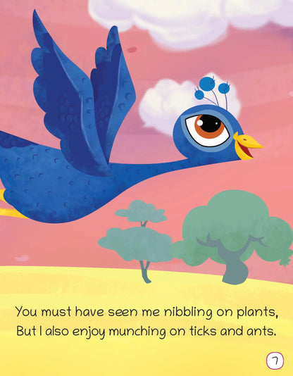 Oswaal Lil Legends Know Me Series Birds - I am a Peacock | Illustrated Picture Book for Kids Age 2+ Years | Fun Facts & Engaging Stories About Birds for Early Learning 