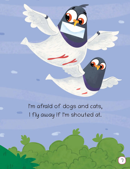 Oswaal Lil Legends Know Me Series Birds - I am a Pigeon | Illustrated Picture Book for Kids Age 2+ Years | Fun Facts & Engaging Stories About Birds for Early Learning 