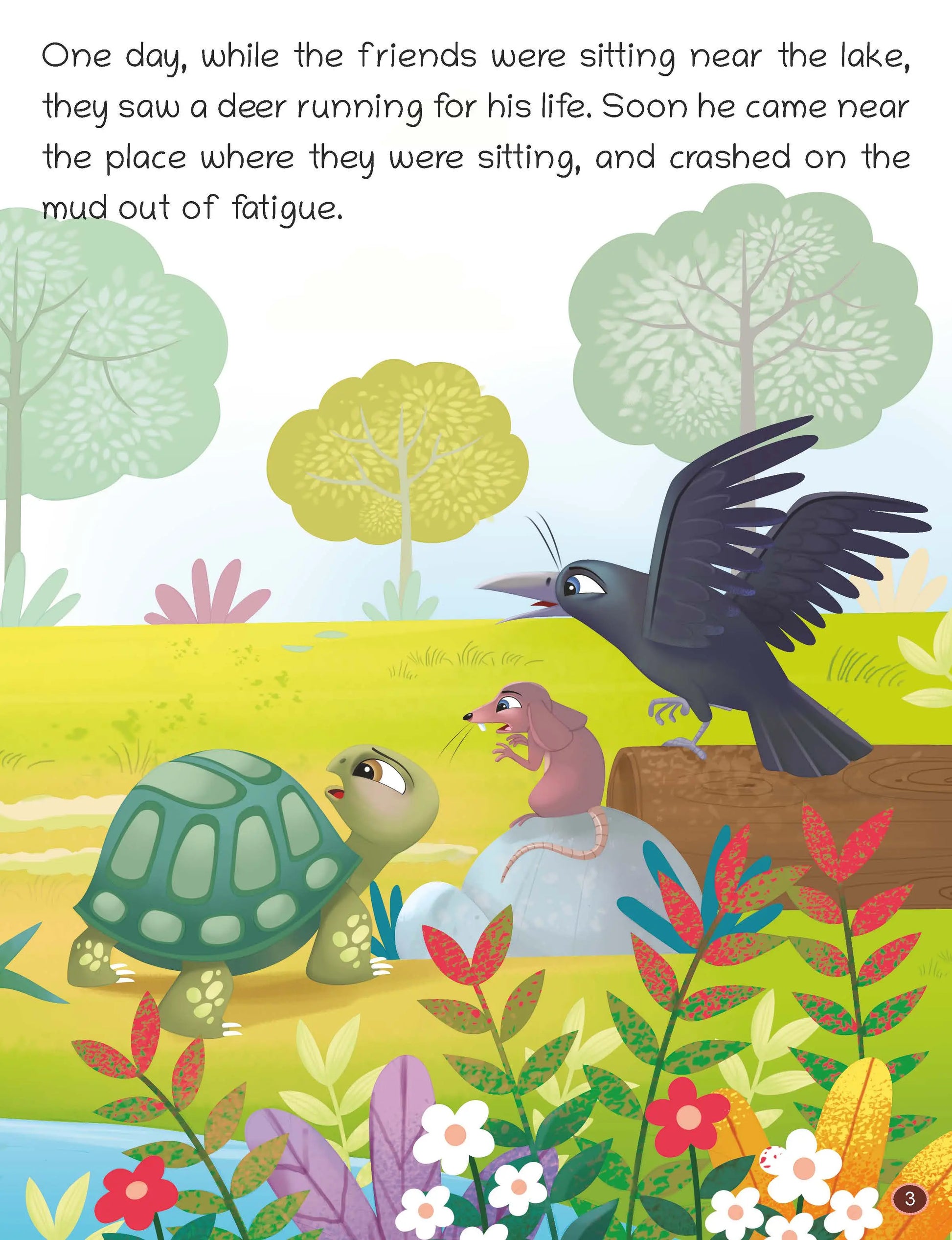 Lil Legends Panchatantra Friendship Tales Set of 2 Story Books for Kids Age 2+ Years - The Four Friends & Wedding of the Mouse | Illustrated Stories for Teamwork & Loyalty 