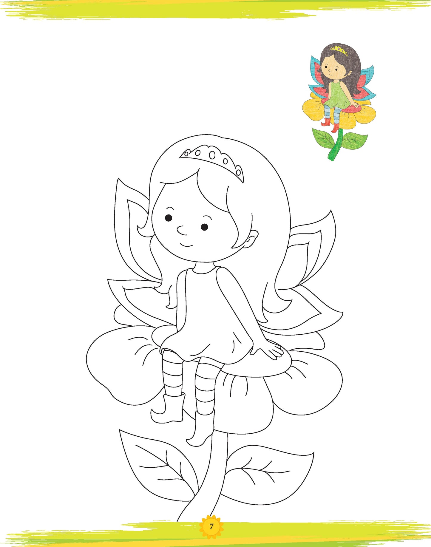 Book of Copy Colouring: Fairies for Kids | Fun Colouring Activity Book | Ages 3+