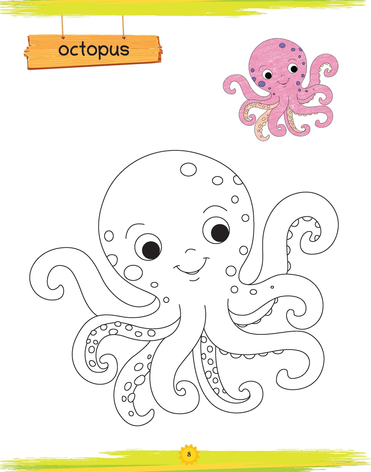 Lil Legends Book of Copy Colouring for Kids | Underwater World Theme | Fun Colouring Activity Book | Creativity, Colour Recognition & Fine Motor Skills | Age 3+ Years 