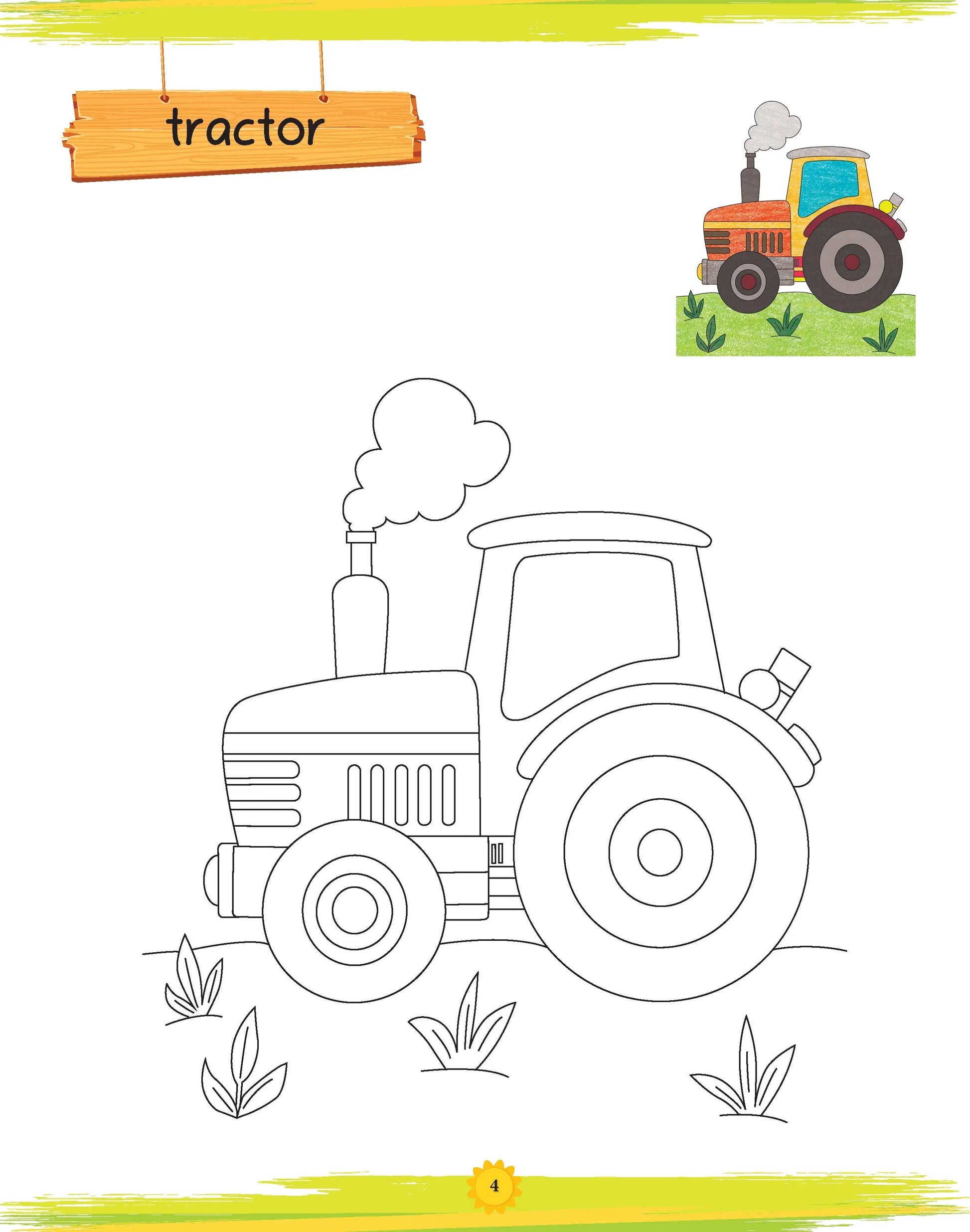 Lil Legends Book of Copy Colouring for Kids | Farmlife Theme | Fun Colouring Activity Book | Creativity, Colour Recognition & Fine Motor Skills | Age 3+ Years 