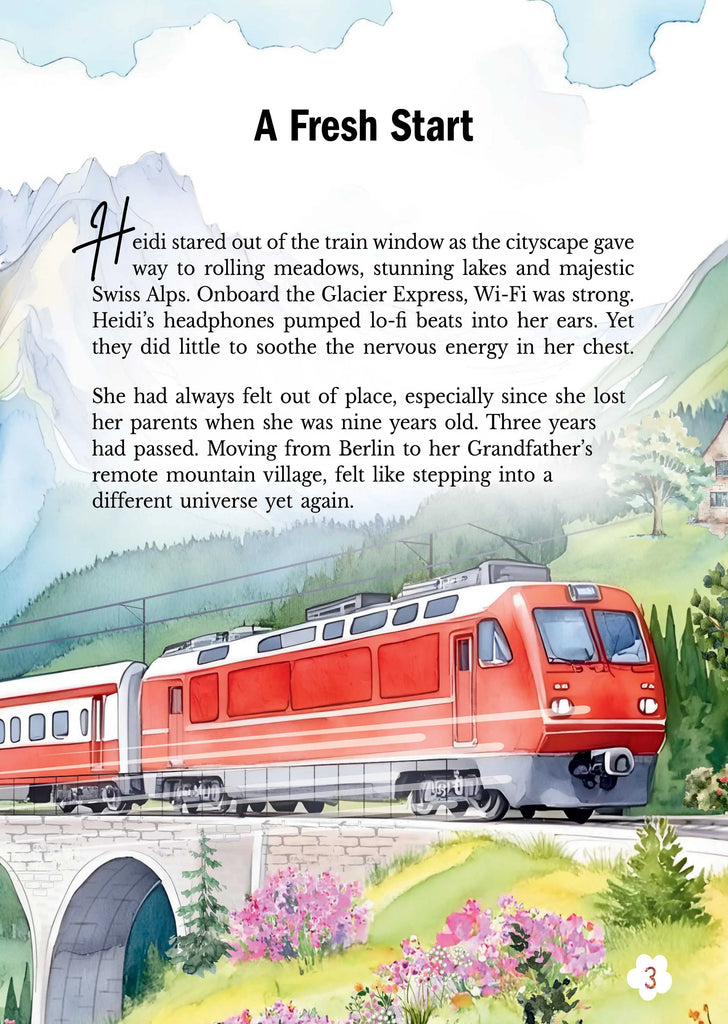 Heidi – A Reimagined Classic Kids Story of Nature, Resilience & Belonging by Lil Legends | Perfect for ages 7 to 12 