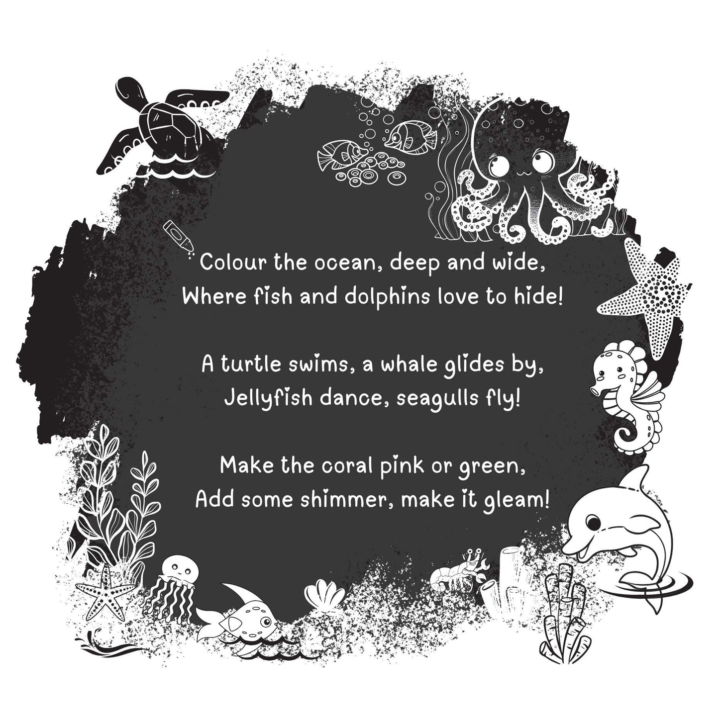 Lil Legends: Let's Colour Our Ocean - Oswaal Books