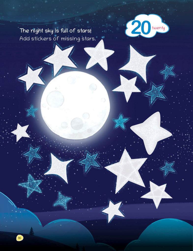 Sticker Books for Kids Age 3+ | Numbers & Alphabet Combo | Early Learning Fun 