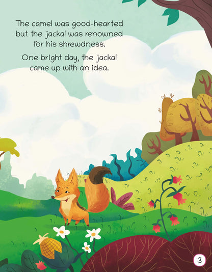 Lil Legends Moral Stories Animal Tales Set of 3 Story Books for Kids Age 2-5 Years - Camel's Revenge, Vain Crows & Hungry Dogs | Illustrated Bedtime Stories for Moral Values 