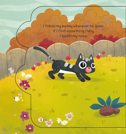 Lil Legends Shaped Board Book - Pet Animals: Rabbit | Rabbit-Shaped Picture Book for Kids Age 2+ Years | Early Learning Book with Colourful Illustrations for Toddlers & Preschoolers