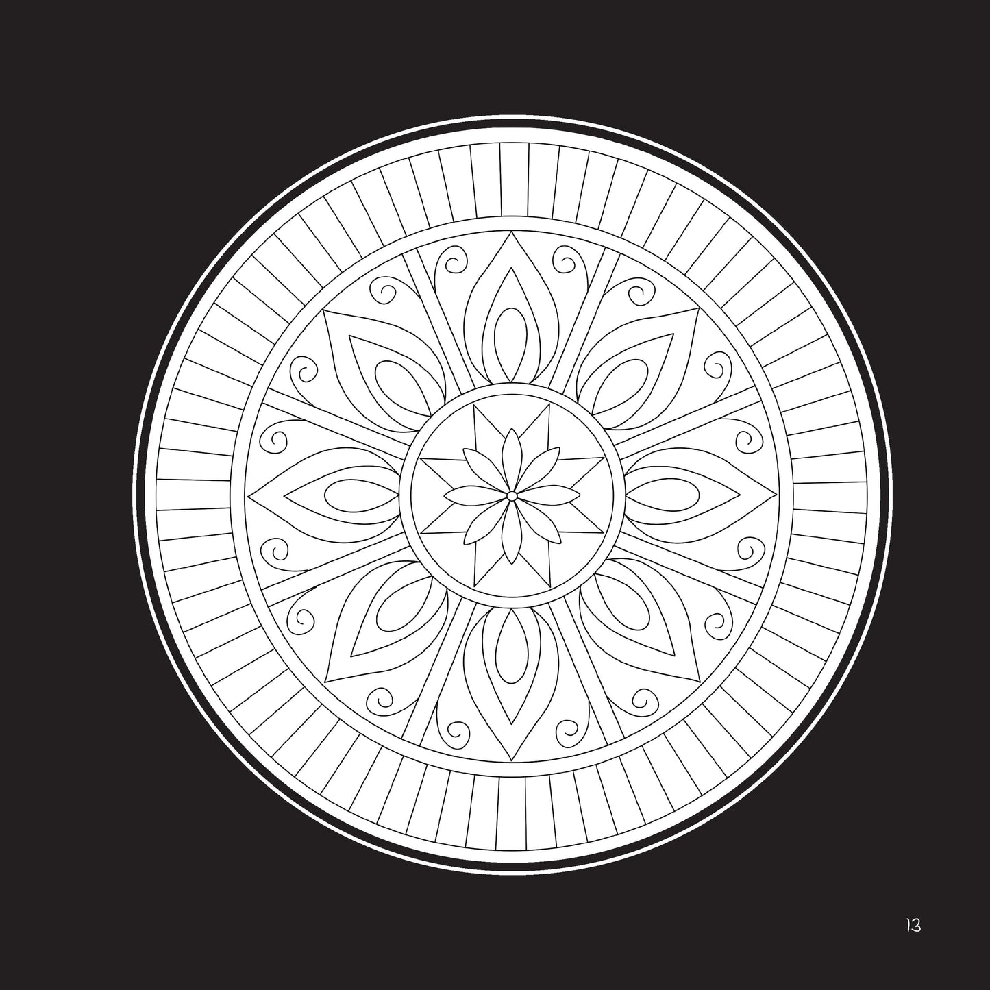 Lil Legends: Mandala Magic: A Colouring Adventure - Oswaal Books