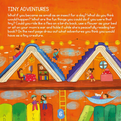 Lil Legends Book of Imagination Part 8 for Kids | Picture Book with Visual Prompts | Creativity, Emotional Intelligence & Expression | Screen-Free Activity Book | Age 5–10 Years 