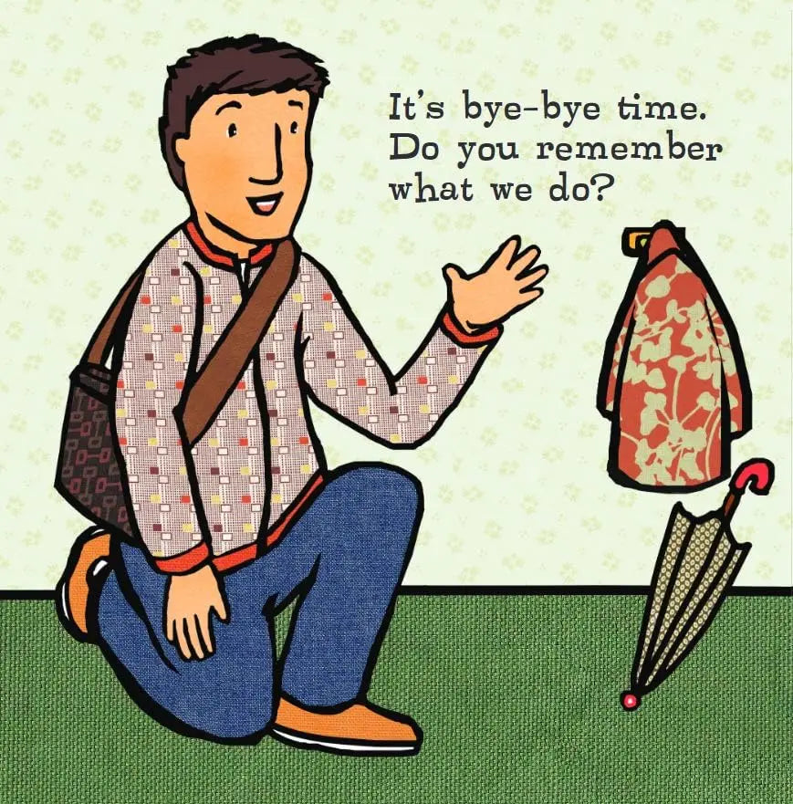 Bye-Bye Time (Toddler Tools Series) — Gentle Board Book for Toddlers (Ages 1–3 yrs) | Build Confident Good-byes & Smooth Transitions | by Free Spirit Publishing 