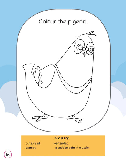 Oswaal Lil Legends Know Me Series Birds - I am a Pigeon | Illustrated Picture Book for Kids Age 2+ Years | Fun Facts & Engaging Stories About Birds for Early Learning 