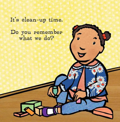 Clean-Up Time (Toddler Tools Series) — Gentle Board Book for Toddlers (Ages 1–3 yrs) | Build Tidy-Up Routines & Independence | by Free Spirit Publishing 