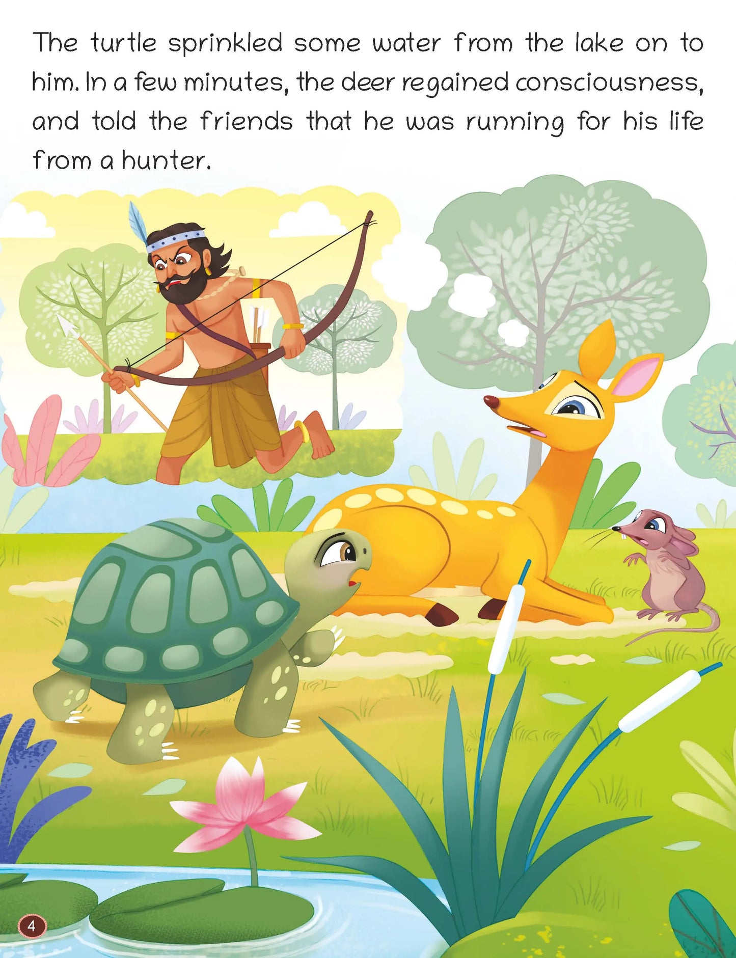 Lil Legends Panchatantra Friendship Tales Set of 2 Story Books for Kids Age 2+ Years - The Four Friends & Wedding of the Mouse | Illustrated Stories for Teamwork & Loyalty 