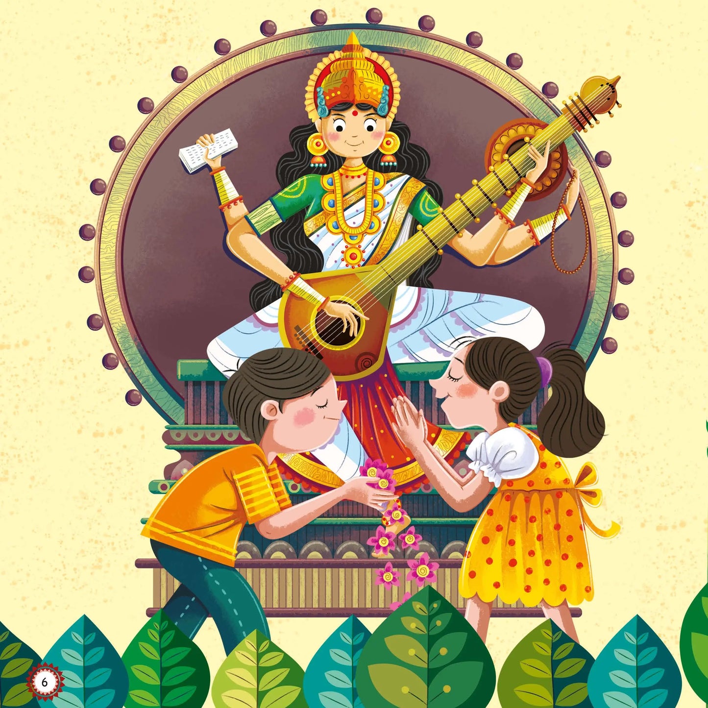 Lil Legends Mythology Board Book Set of 2 for Kids Age 3+ Years - Enchanting Tales of Goddess Lakshmi & Goddess Saraswati | Illustrated Short Bedtime Stories | Hindu Mythology Picture Books
