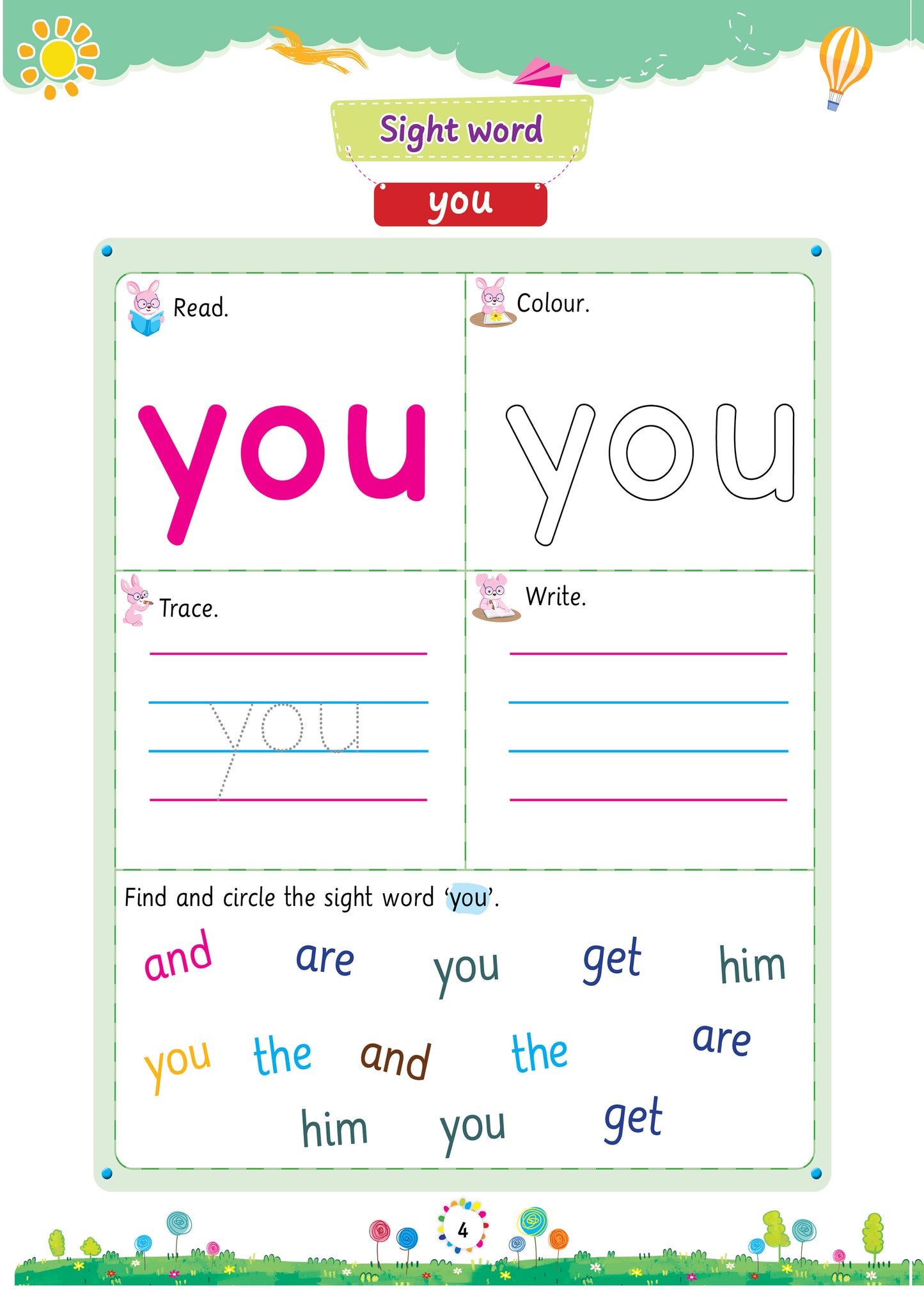 Lil Legends Incredible Phonics Level 2 Sight Words