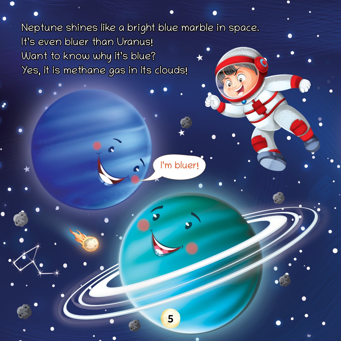 Lil Legend Icy Neptune: The Distant Blue Giant
