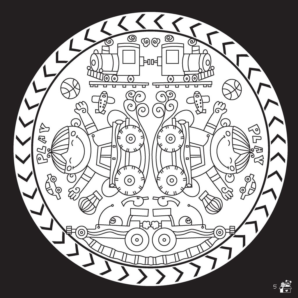 Toys & Dragons Colouring Book Set – 2 Kids Activity Books for Creative Learning & Fun 