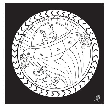 Lil Legends Let's Colour Our Dreams Colouring Book for Kids | Builds Colour Recognition, Focus and Creativity | Travel-Friendly Hardboard Support | For UKG/Primary | Age 4+ 