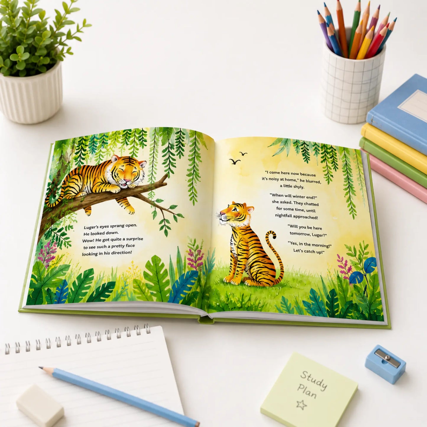 Austin Macauley, Lil legends, A Life Lessons for Kids, A Tiger Called Luger 