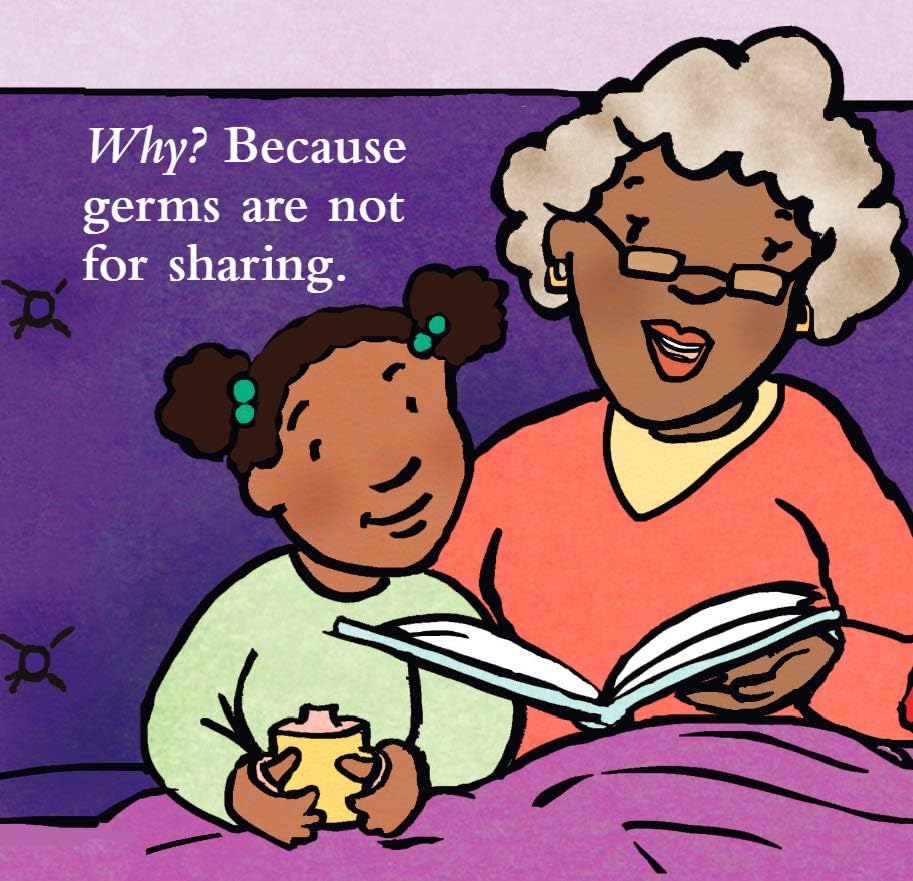 Germs Are Not for Sharing (Best Behaviour Series) — Gentle Board Book for Toddlers (Ages 1–4 yrs) | Build Healthy Habits & Body Awareness | by Free Spirit Publishing