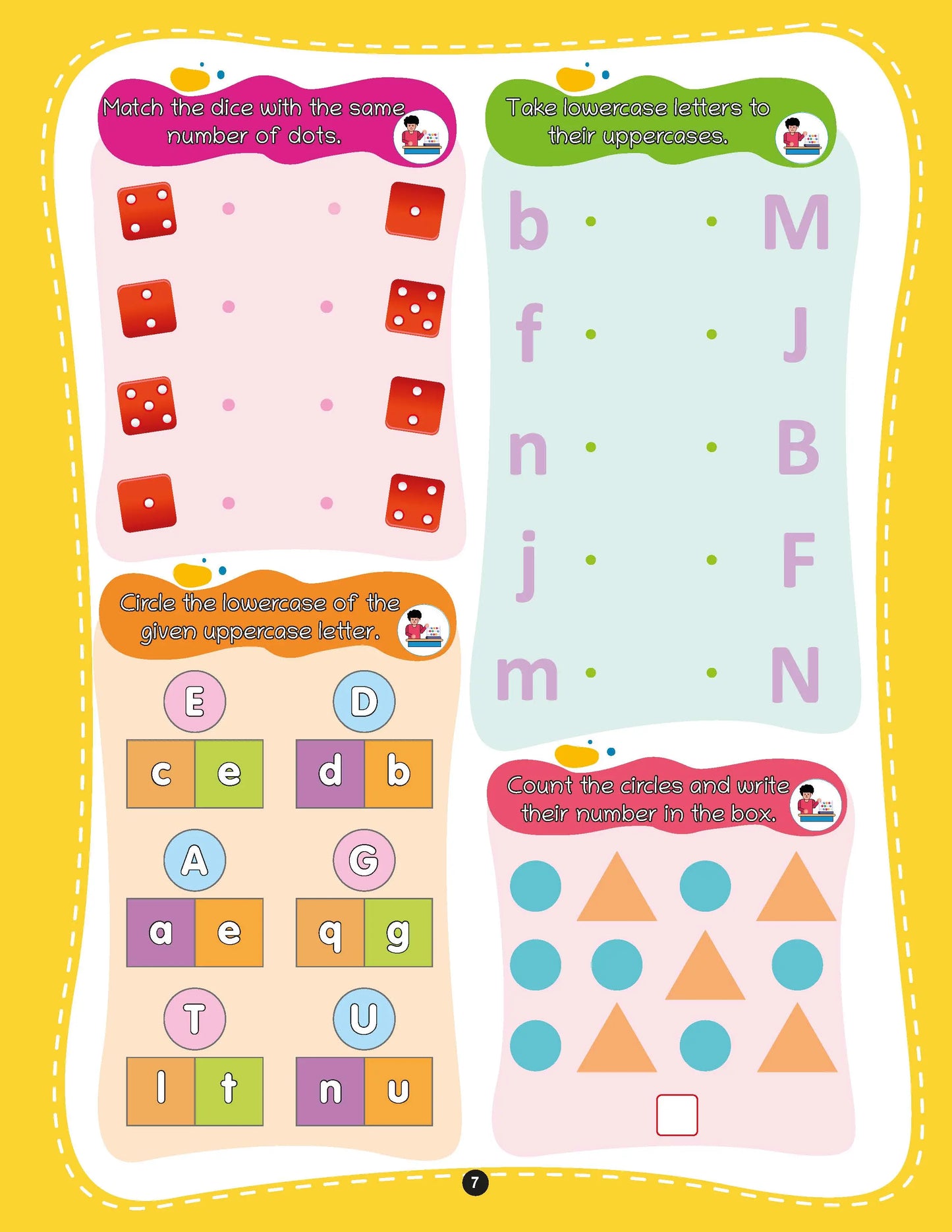 Lil Legends 250 Activities Books Set of 3 Books for Kids Age 3+ | English, Maths and Brain Quest | 750+ Fun Exercises | Drawing, Colouring, Reasoning, Numbers and Alphabet | For LKG/UKG 