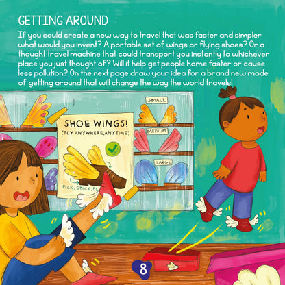 Lil Legends Book of Imagination Part 8 for Kids | Picture Book with Visual Prompts | Creativity, Emotional Intelligence & Expression | Screen-Free Activity Book | Age 5–10 Years 