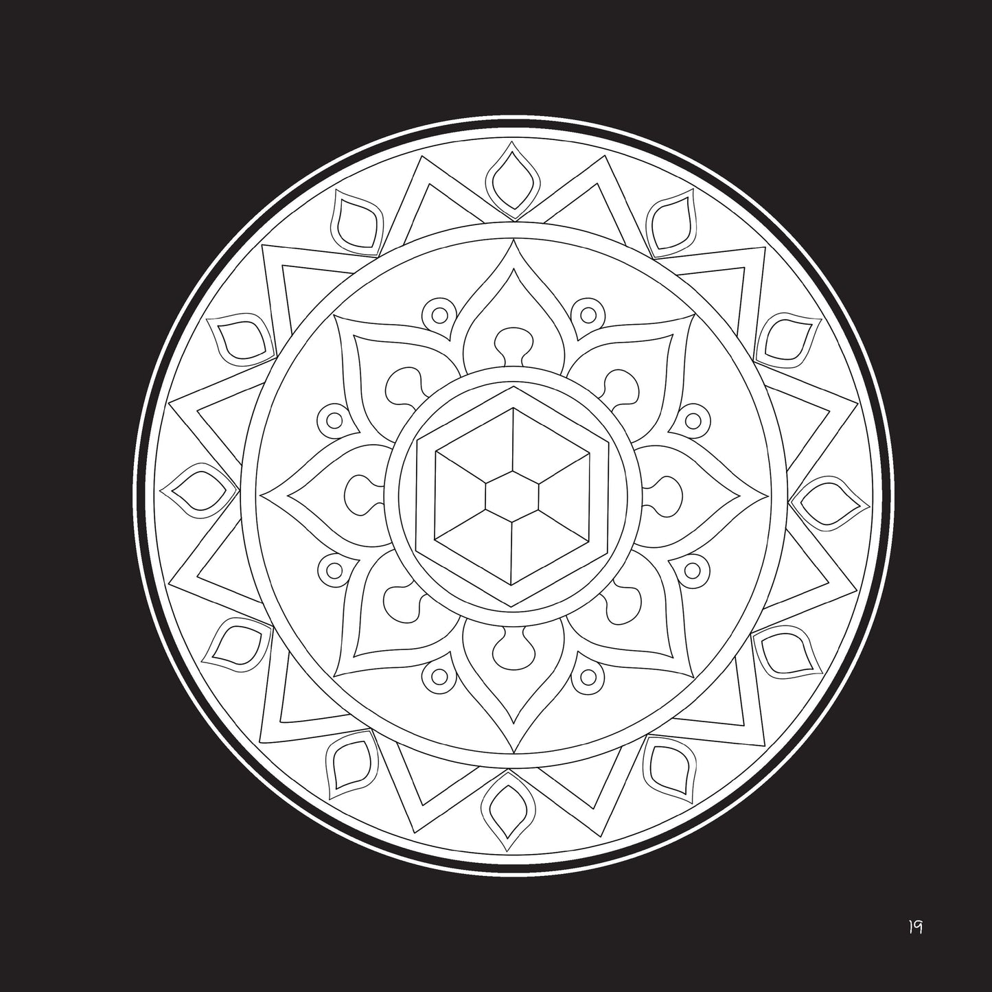 Lil Legends: Mandala Magic: A Colouring Adventure - Oswaal Books