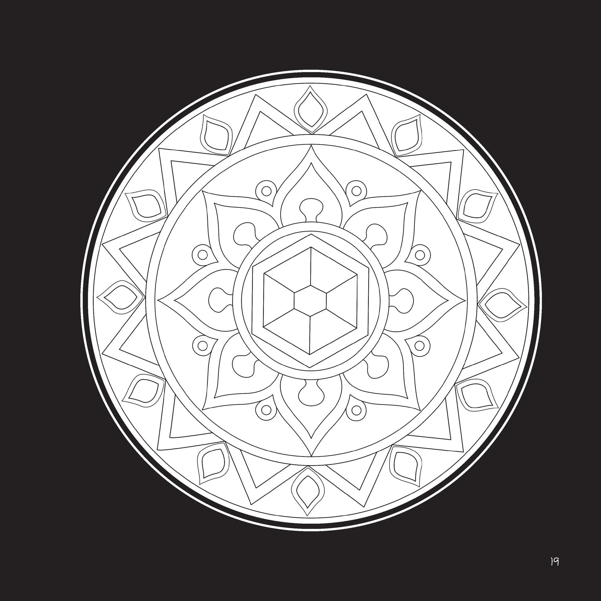 Lil Legends: Mandala Magic: A Colouring Adventure - Oswaal Books