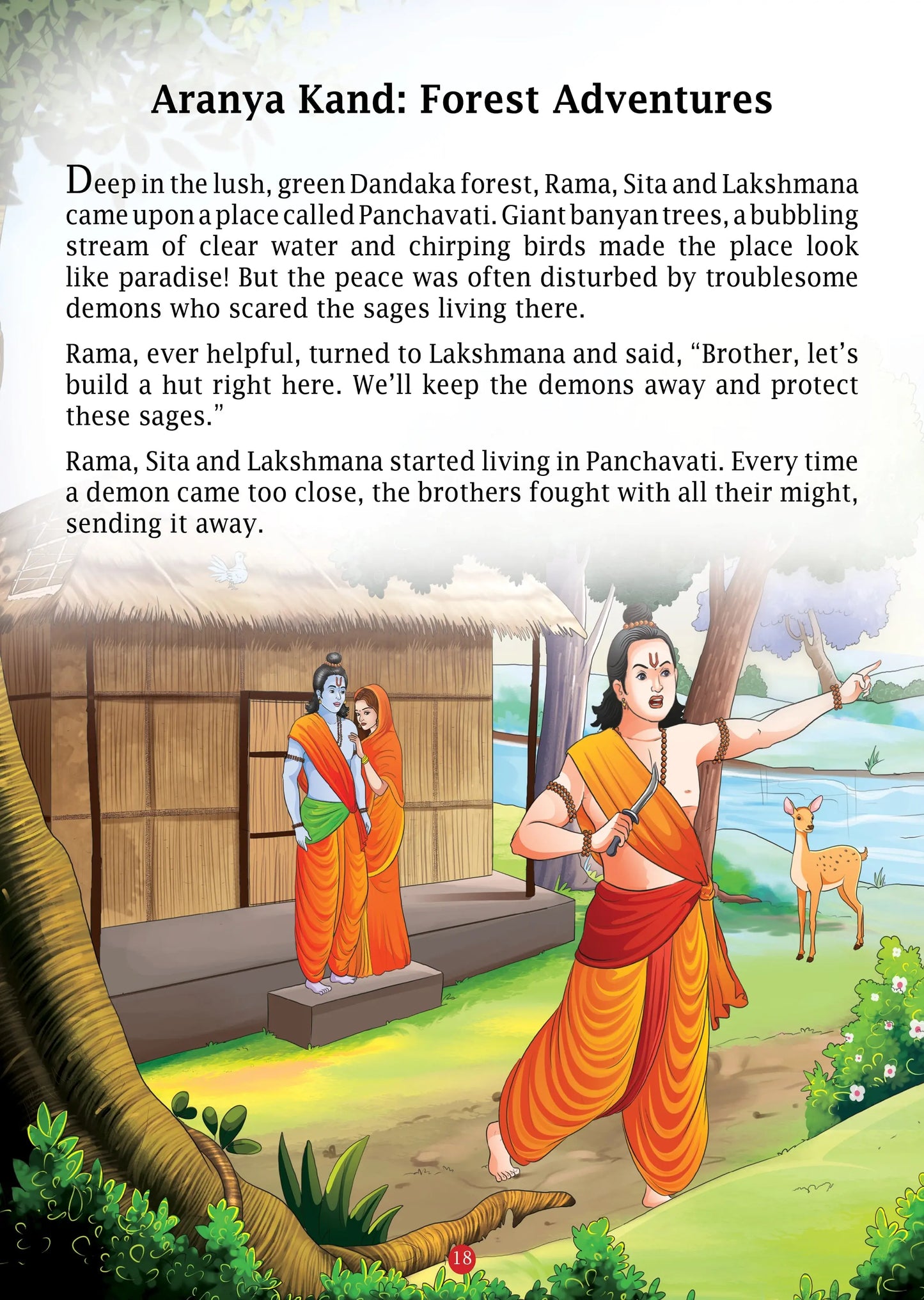 Lil Legends Ramayan & Mahabharat Padded Story Book Set of 2 for Kids Age 7+ Years - Illustrated Indian Mythology Stories for Children | Epic Tales with Colourful Pictures for Young Readers