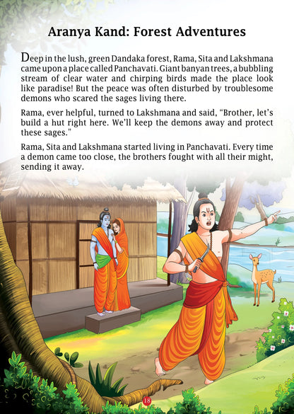 Lil Legends Ramayan & Mahabharat Padded Story Book Set of 2 for Kids Age 7+ Years - Illustrated Indian Mythology Stories for Children | Epic Tales with Colourful Pictures for Young Readers