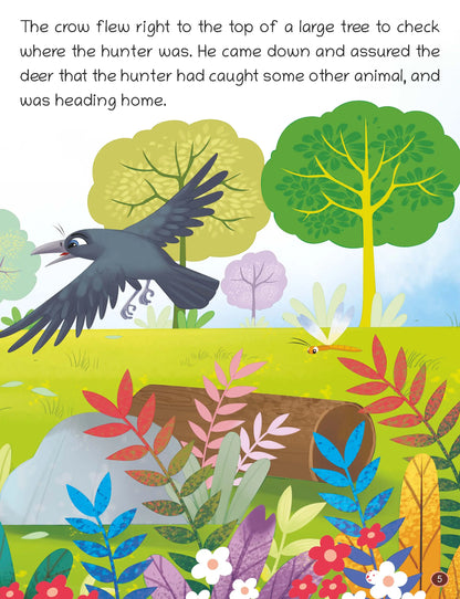 Oswaal Lil Legends Panchatantra Stories for Kids Age 2+ Years - The Four Friends | Short Illustrated English Bedtime Stories with Colourful Pictures | Picture Book for Early Readers 