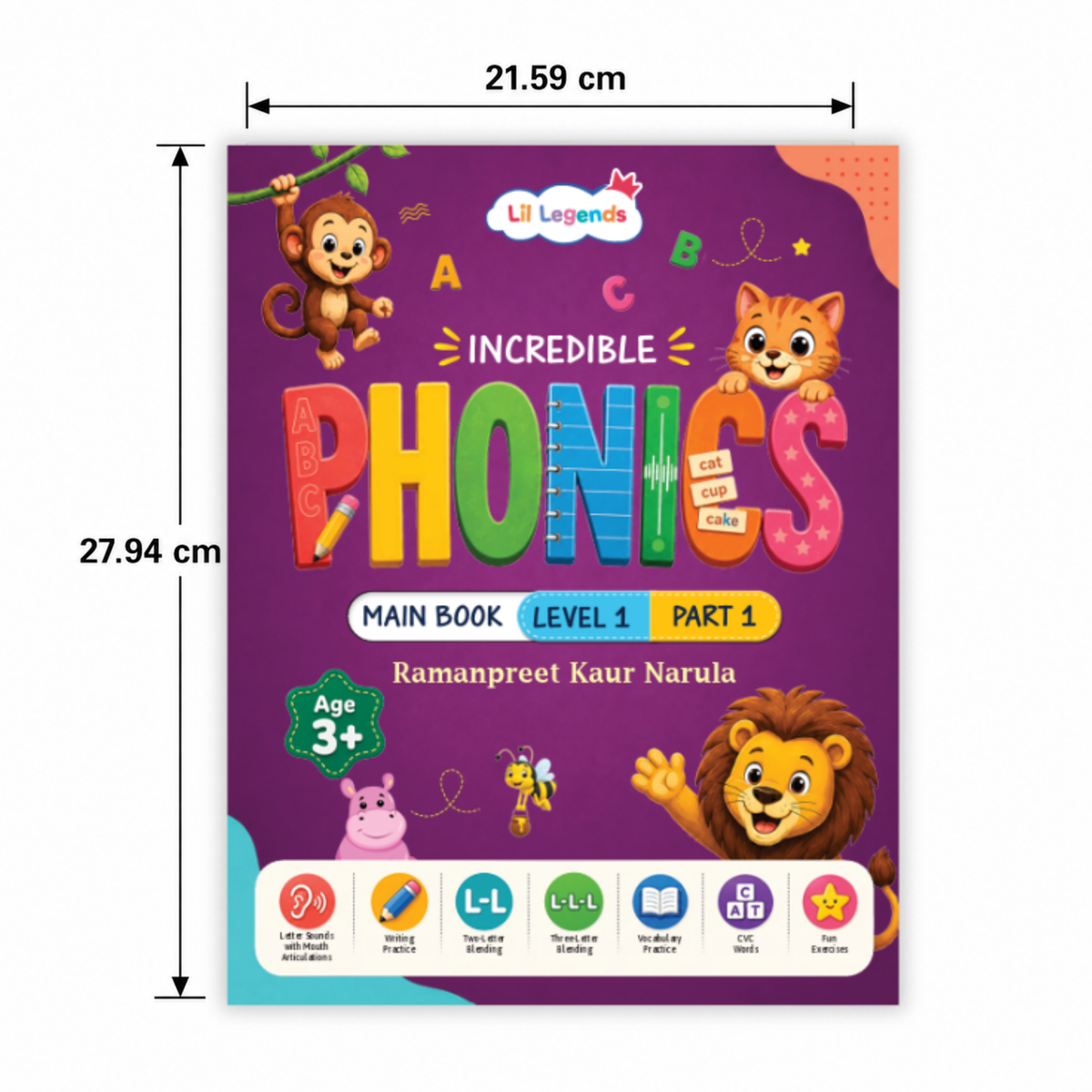 Incredible Phonics for Starters Bundle – 5 Books | Level 1 & 2 Phonics Main Books + Sight Words | Early Reading, Letter Sounds & Word Skills | Learning Books for Ages 3–4+ 