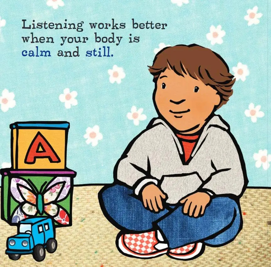 Listening Time (Toddler Tools Series) — Gentle Board Book for Toddlers (Ages 1–3 yrs) | Build Focused Listening & Following-Directions Skills | by Free Spirit Publishing 