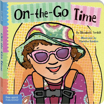 On-the-Go Time (Toddler Tools Series) — Gentle Board Book for Toddlers (Ages 1–3 yrs) | Build Calm Transitions & Travel-Ready Behaviour | by Free Spirit Publishing 