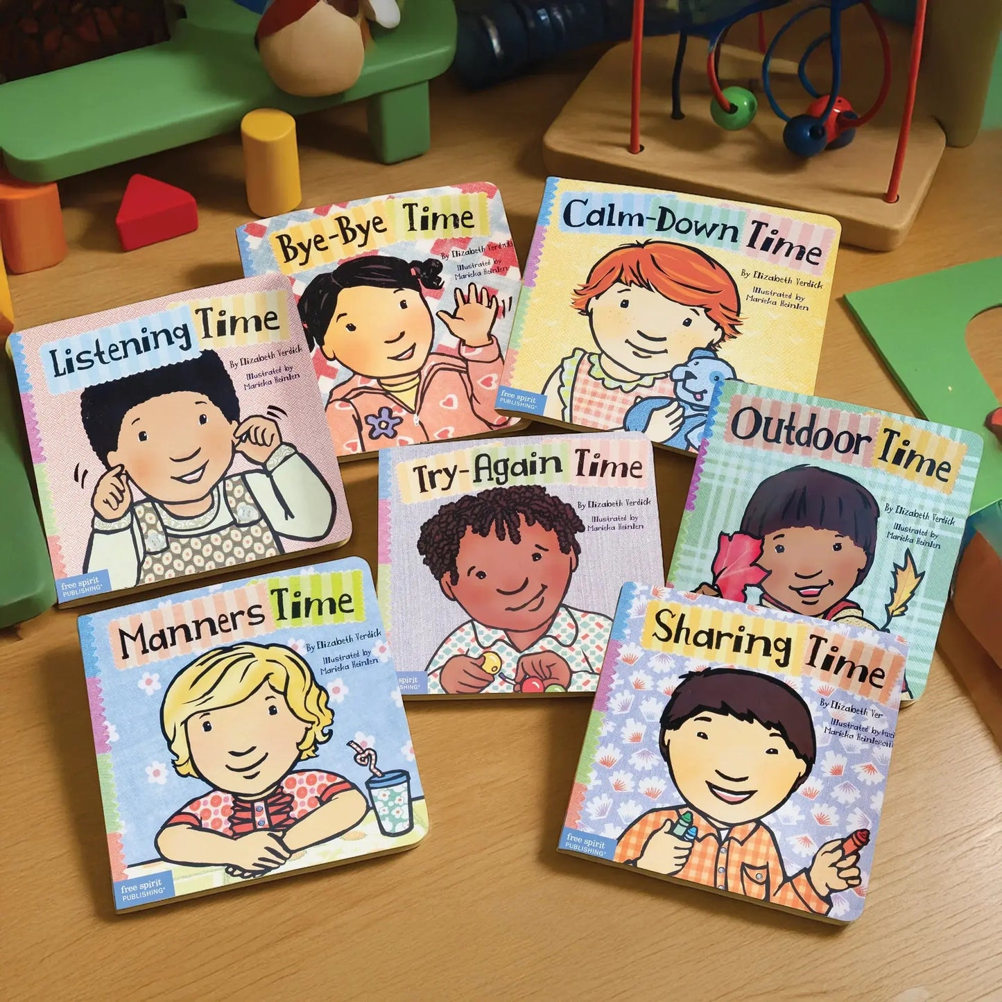 Best Behaviour & Toddler Manners Set (Best Behaviour Series) — 6 Board Books for Toddlers (Ages 1–4 yrs) | Includes No Hitting, Biting, Kicking, Picking, Sharing & Caring Stories | by Free Spirit Publishing 