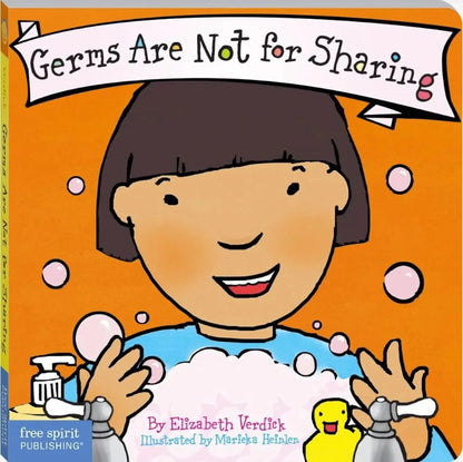 Germs Are Not for Sharing (Best Behaviour Series) — Gentle Board Book for Toddlers (Ages 1–4 yrs) | Build Healthy Habits & Body Awareness | by Free Spirit Publishing 