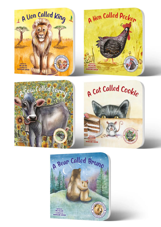 Lil Legends A Life Lesson for Kids - Friendship Fun Set of 5 Story Books for Kids Age 4-8 Years | Lion, Hen, Cow, Cat & Bear Tales | Respect, Sharing & Teamwork