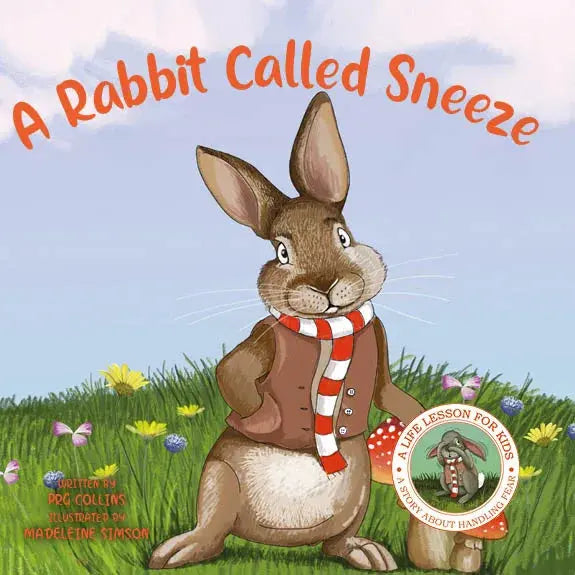 Lil Legends A Life Lesson for Kids Series, A Rabbit Called Sneeze  - A Story About Handling Fear | Value-based Picture Story Board Book | For Age 4–8 