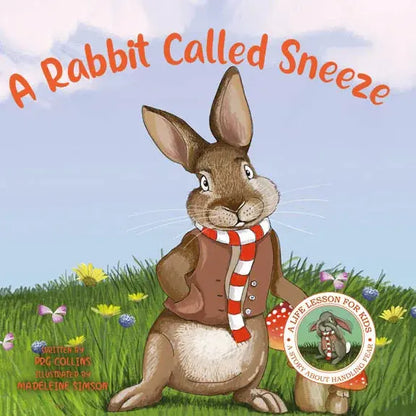 Lil Legends A Life Lesson for Kids Series, A Rabbit Called Sneeze  - A Story About Handling Fear | Value-based Picture Story Board Book | For Age 4–8 