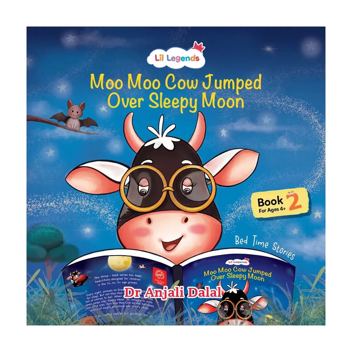 Lil Legends Bedtime Stories Book for Kids | Illustrated Moral Story Book | Sleep Stories | Read-Aloud Picture Boardbook | Early Reading & Vocabulary | Age 4+ Years 