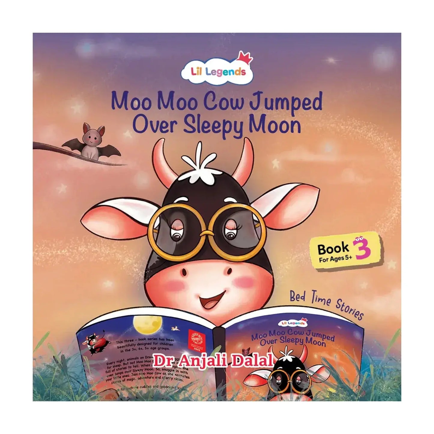 Lil Legends Bedtime Stories Book for Kids | Illustrated Moral Story Book | Sleep Stories | Read-Aloud Picture Boardbook | Early Reading & Vocabulary | Age 5+ Years