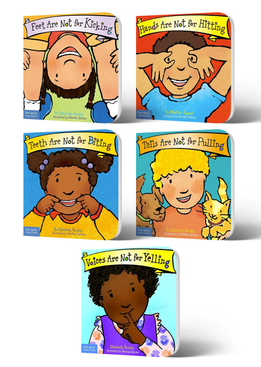 Lil Legends Best Behaviour Series Set of 5 Books for Kids Age 2+ Years - No Kicking, Hitting, Biting, Pulling & Yelling | Self-Control & Good Habits