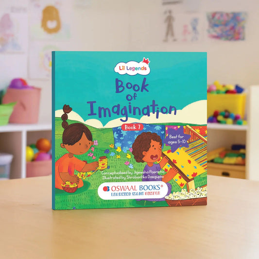 Lil Legends Book of Imagination Part 7 for Kids | Picture Book with Visual Prompts | Creativity, Emotional Intelligence & Expression | Screen-Free Activity Book | 5–10 Years