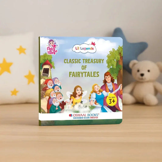 Lil Legends Classic Treasury of Fairy Tales for Kids | Illustrated Story Book Collection | Bed Time Stories & Classic Tales | Ages 3+ Years | Paperback | Picture Book