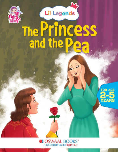 Lil Legends Fairy Tales for Kids | The Princess & the Pea | Illustrated Story Book | Bed Time Story Book | Classic Tale Picture Book | Ages 2–5 Years |