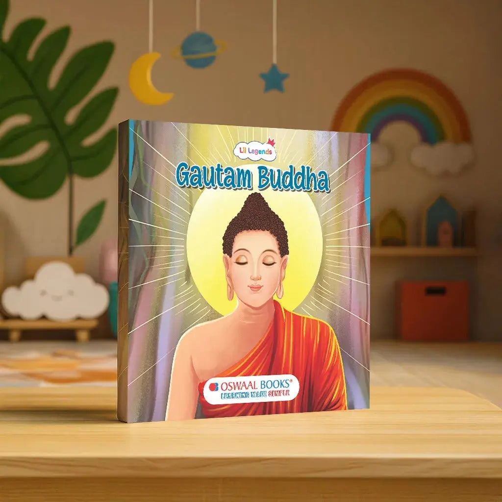 Lil Legends Gautam Buddha Story Boardbook for Kids | Illustrated Life Stories with Moral Lessons | Cultural Learning Picture Book | Easy Language | Ages 5–10 Years