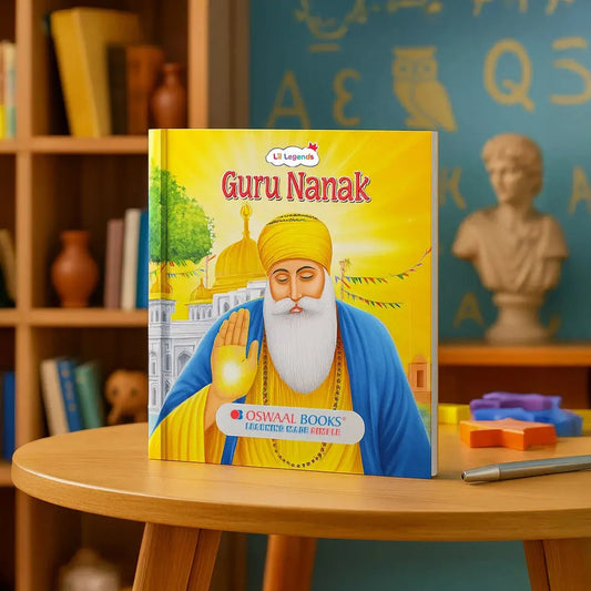 Lil Legends Guru Nanak Story Book for Kids | Tale of Kindness & Equality | Illustrated Biography | Moral Story Book | Cultural Learning Picture Book | Ages 3+ Years