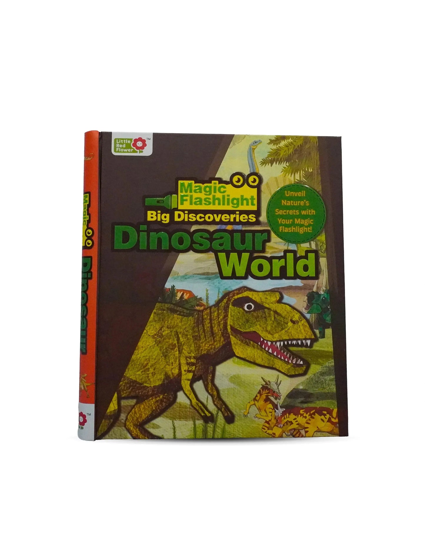 Lil Legends Magic Flashlight Big Discoveries Dinosaur World for Kids | Interactive Hidden Picture Book with Reveal Card | Dinosaur Facts | Age 3+ Years | Paperback | Activity Book